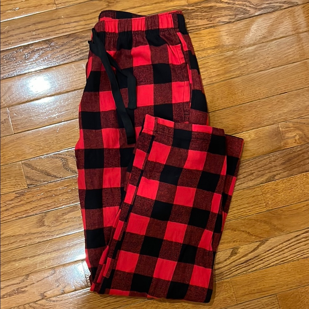 Old Navy Plaid Pajama Pants - Red and Black